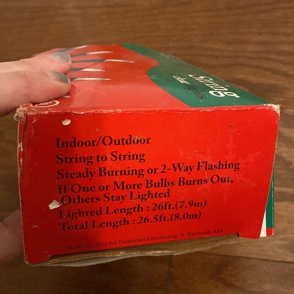 🧡 100 clear string lights - Picture 3 of 4